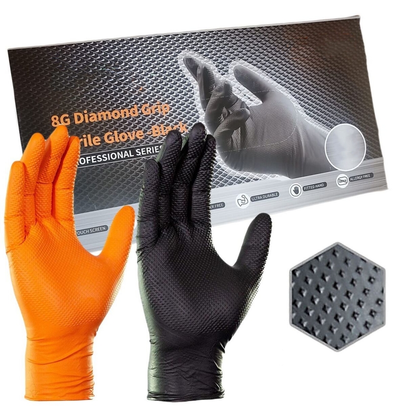 8Mil Thick Heavy Duty Safety W – Nitrile Mechanic Glove Bewertung und Preis