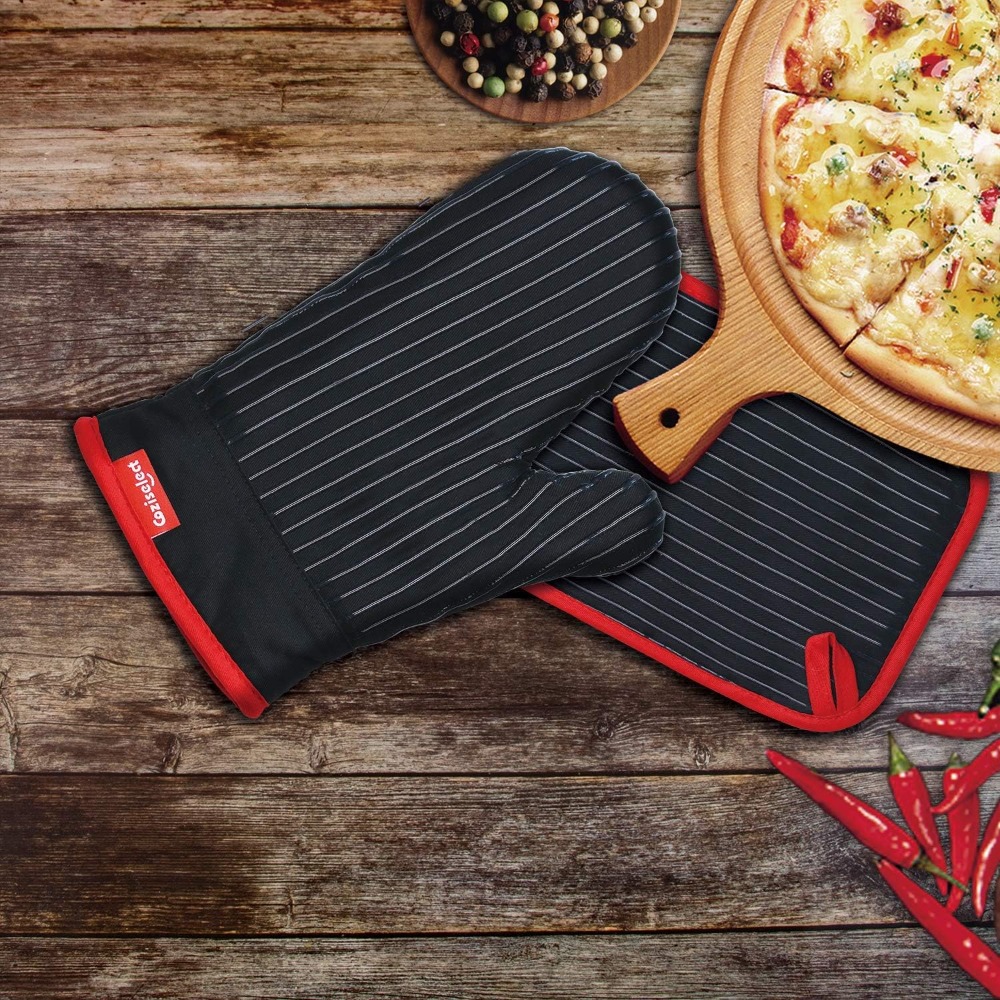 Heat Resistant Oven Mitts and  – Oven Mitt Silicone Bewertung und Preis