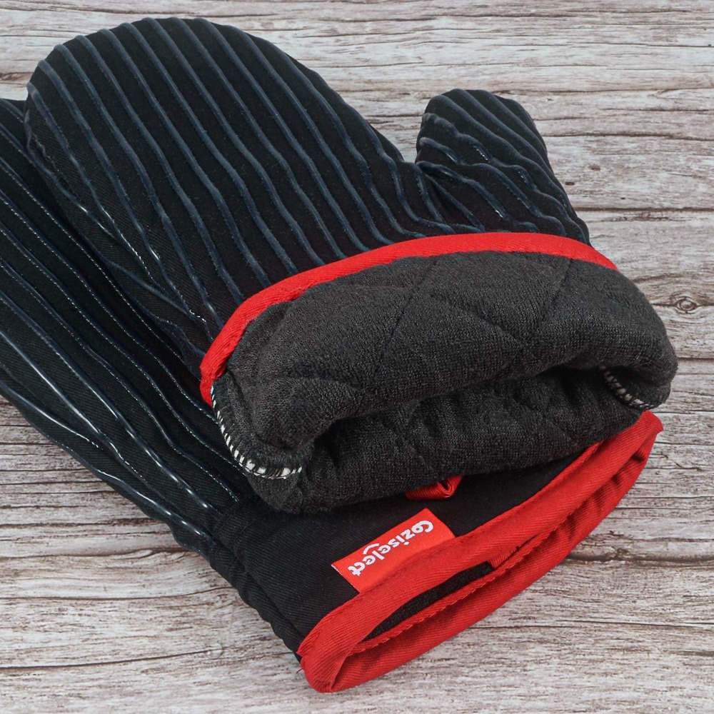 Heat Resistant Oven Mitts and  – Oven Mitt Silicone Bewertung und Preis