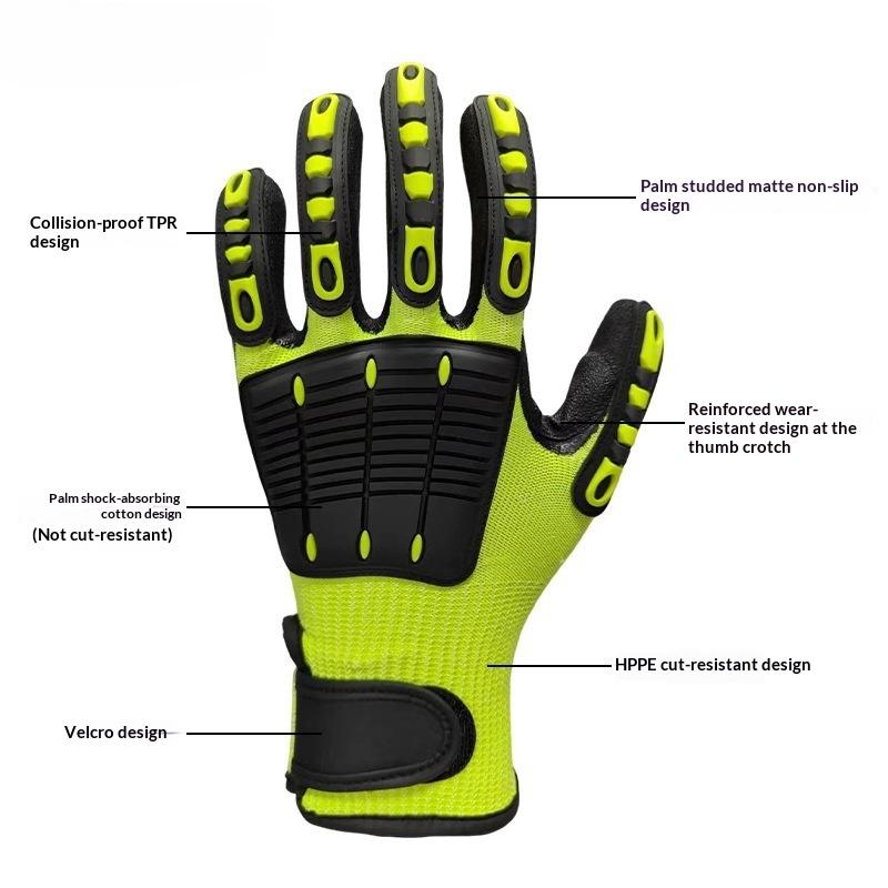 Cut Resistant Safety Work Glov – Work Glove Impact Bewertung und Preis