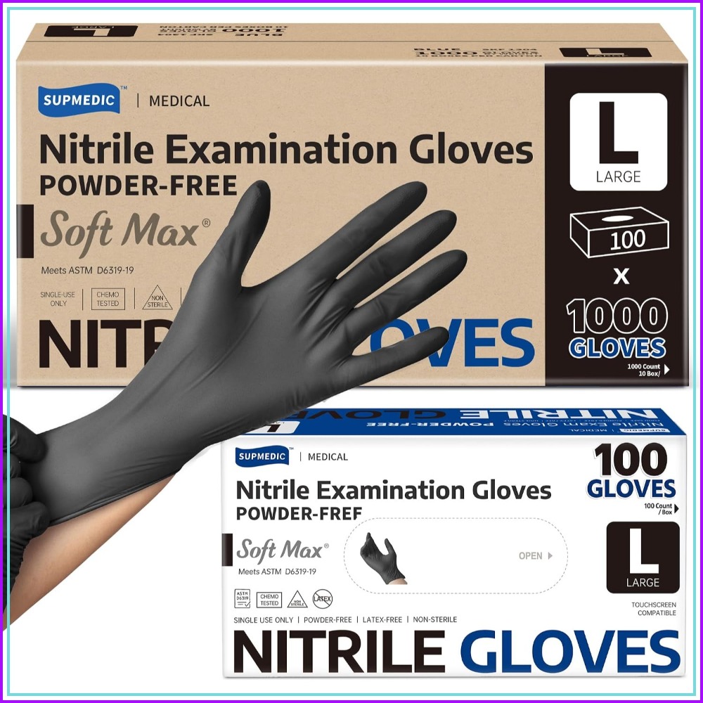 Nitrile Exam Gloves, 1000Pcs L – Exam Glove Nitrile Bewertung und Preis